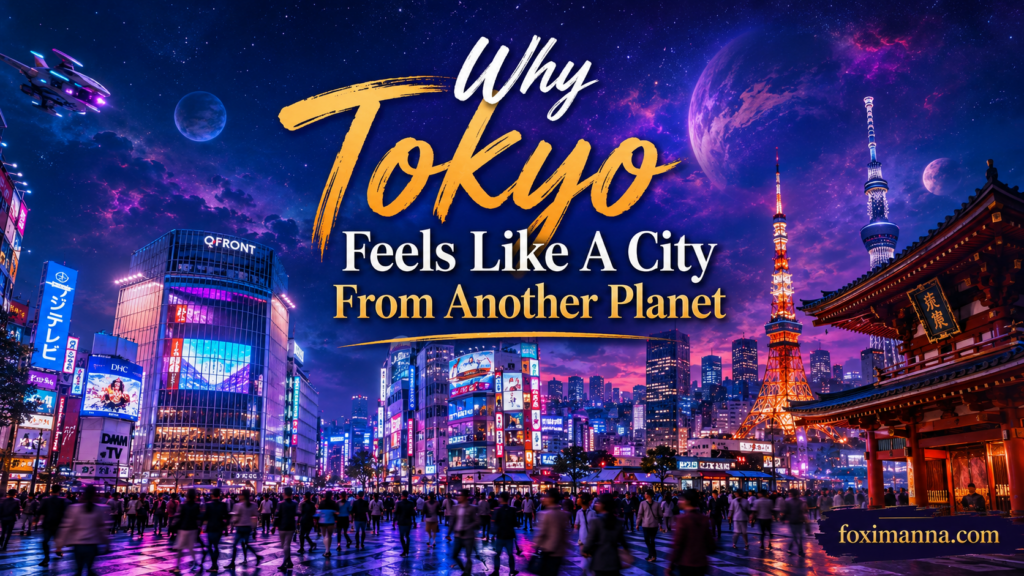 Why Tokyo Feels Like A City From Another Planet